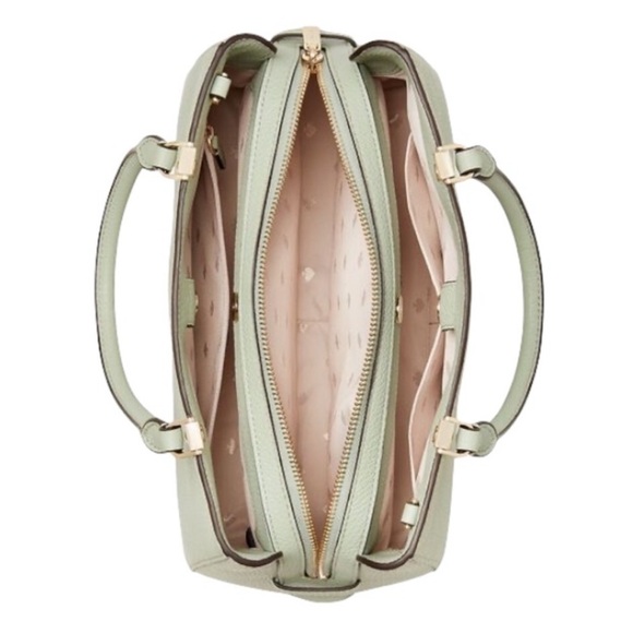 Kate Spade/New York/Leila/Triple Compartment Satchel/Crossbody/MATCHING WALLET! - Picture 4 of 15